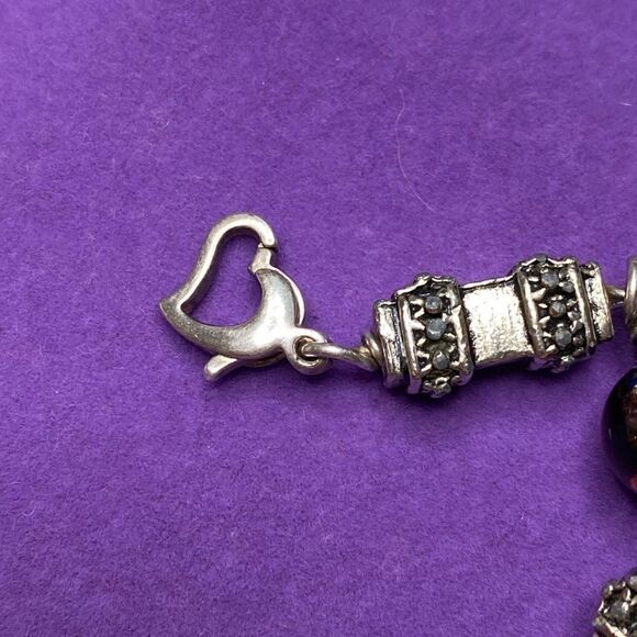 💛 925 Murano Glass Bead Bracelet - Picture 5 of 5